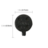 2 PCS Universal Metal Brake Disc Pads for Bike and Skateboard
